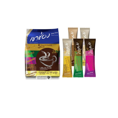 کافی میکس خائوشانگ در پنج طعم khao shong سه در یک