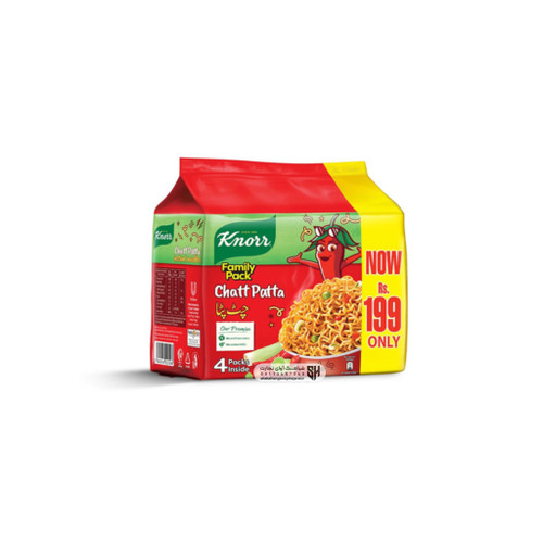 نودل کنور ( knorr ) تند و ادویه دار بسته ی 4 عددی اورجینال پاکستانی