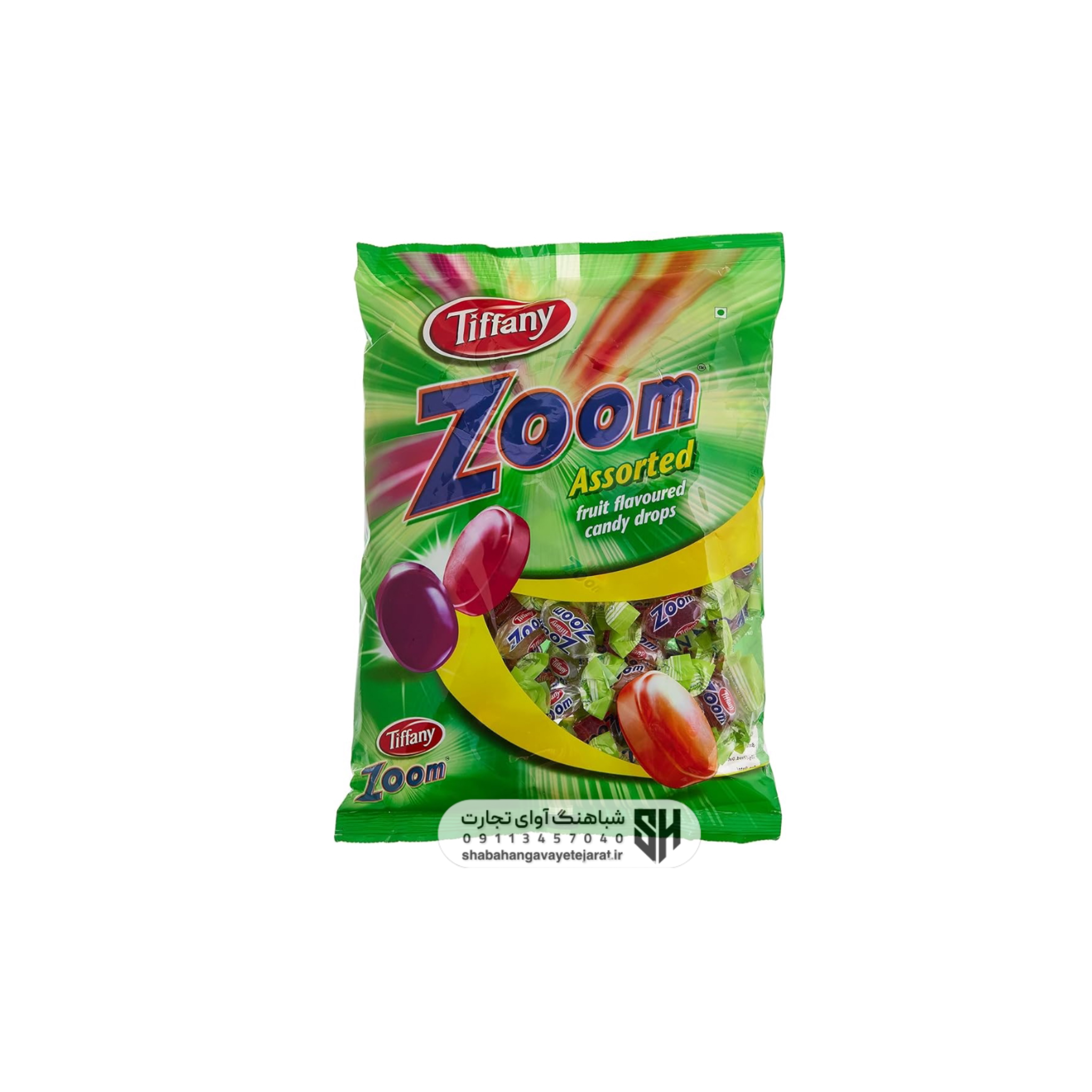 شکلات میوه ای تیفانی مدل زوم zoom