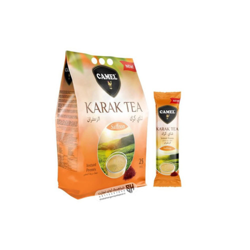 چای کرک کمل با طعم زعفران